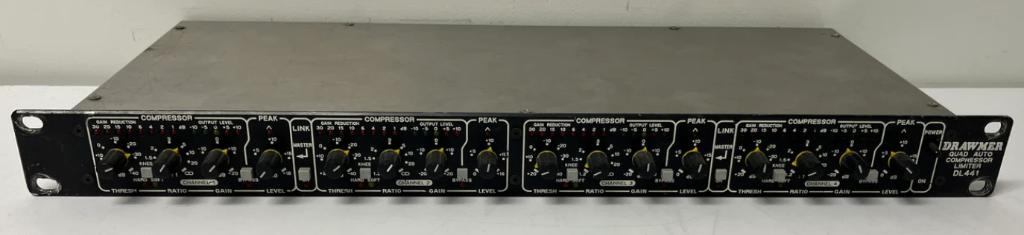 Drawmer DL441 Quad Auto Compressor Limiter, Ophalen of Verzenden, Zo goed als nieuw, Compressor