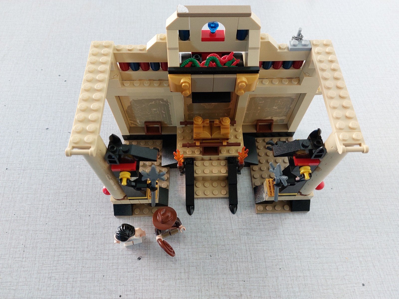 LEGO Indiana Jones 7621: De Verloren Tombe, Lego, Ophalen of Verzenden, Zo goed als nieuw, Compleet
