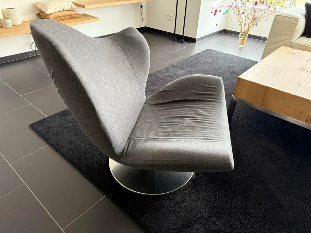 Draaifauteuil trendhopper, Ophalen of Verzenden, Gebruikt, Stof, 75 tot 100 cm