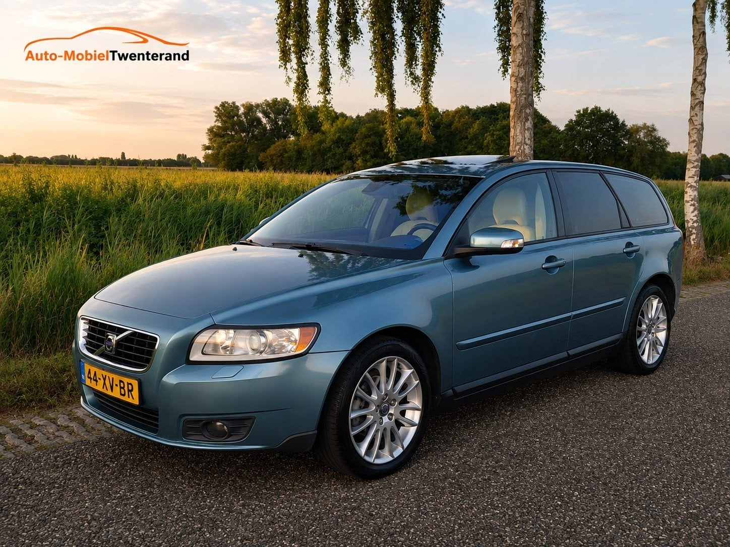 Volvo V50 2.0 Edition 2 NIEUW APK, Voorwielaandrijving, 4 cilinders, Blauw, 1289 kg