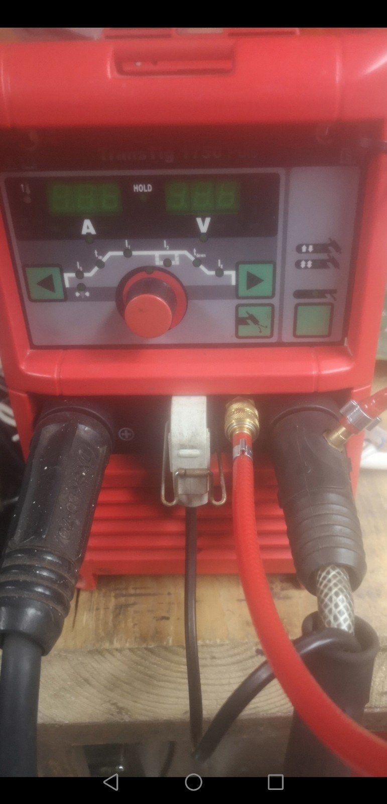 fronius transtig puls 1700  230v   275 euro, Ophalen, 150 tot 250 ampère, Tig