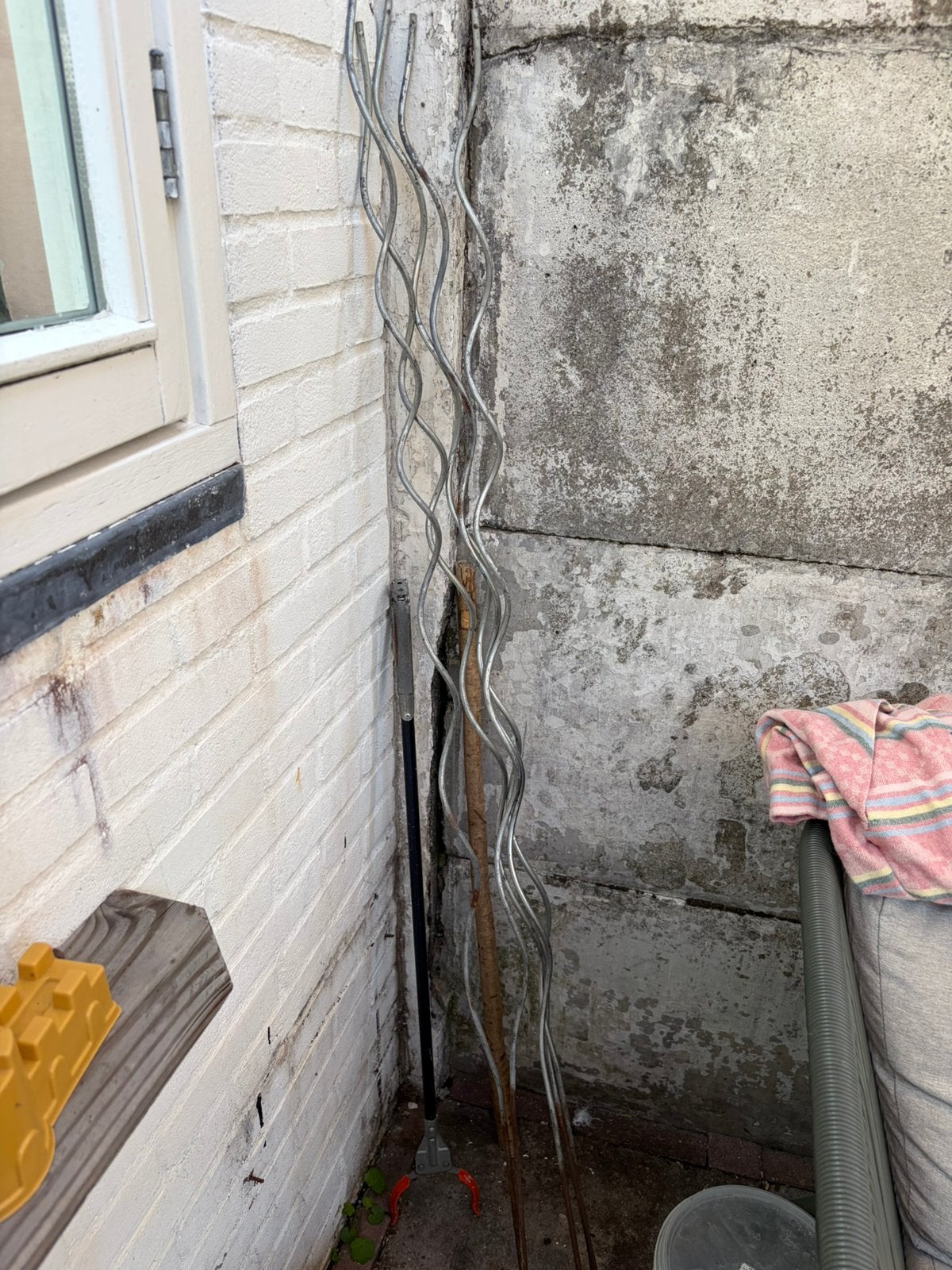 Tomaten spiralen spiraal spiraalstokken moestuin planten, Ophalen, Gebruikt, Kweekbak