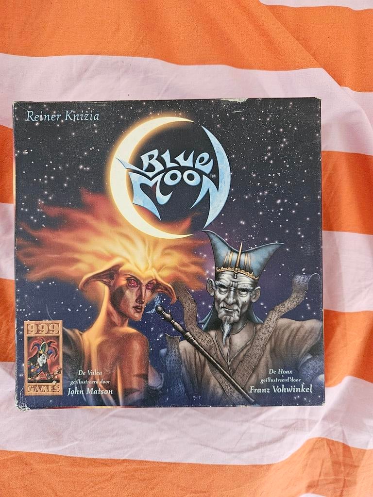 Blue Moon Bordspel van Reiner Knizia (999 Games), Hobby en Vrije tijd, Gezelschapsspellen | Bordspellen, Een of twee spelers, Ophalen of Verzenden