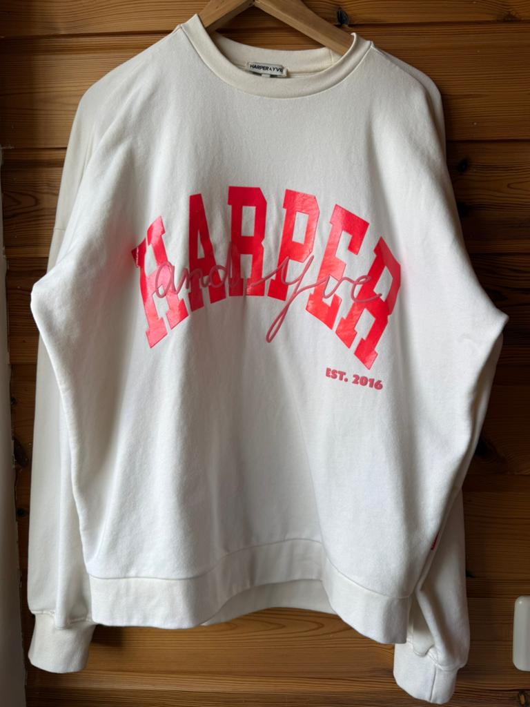 Harper & Yve witte sweater maat xs, Kleding | Dames, Wit, Ophalen of Verzenden, Zo goed als nieuw, Harper & Yve