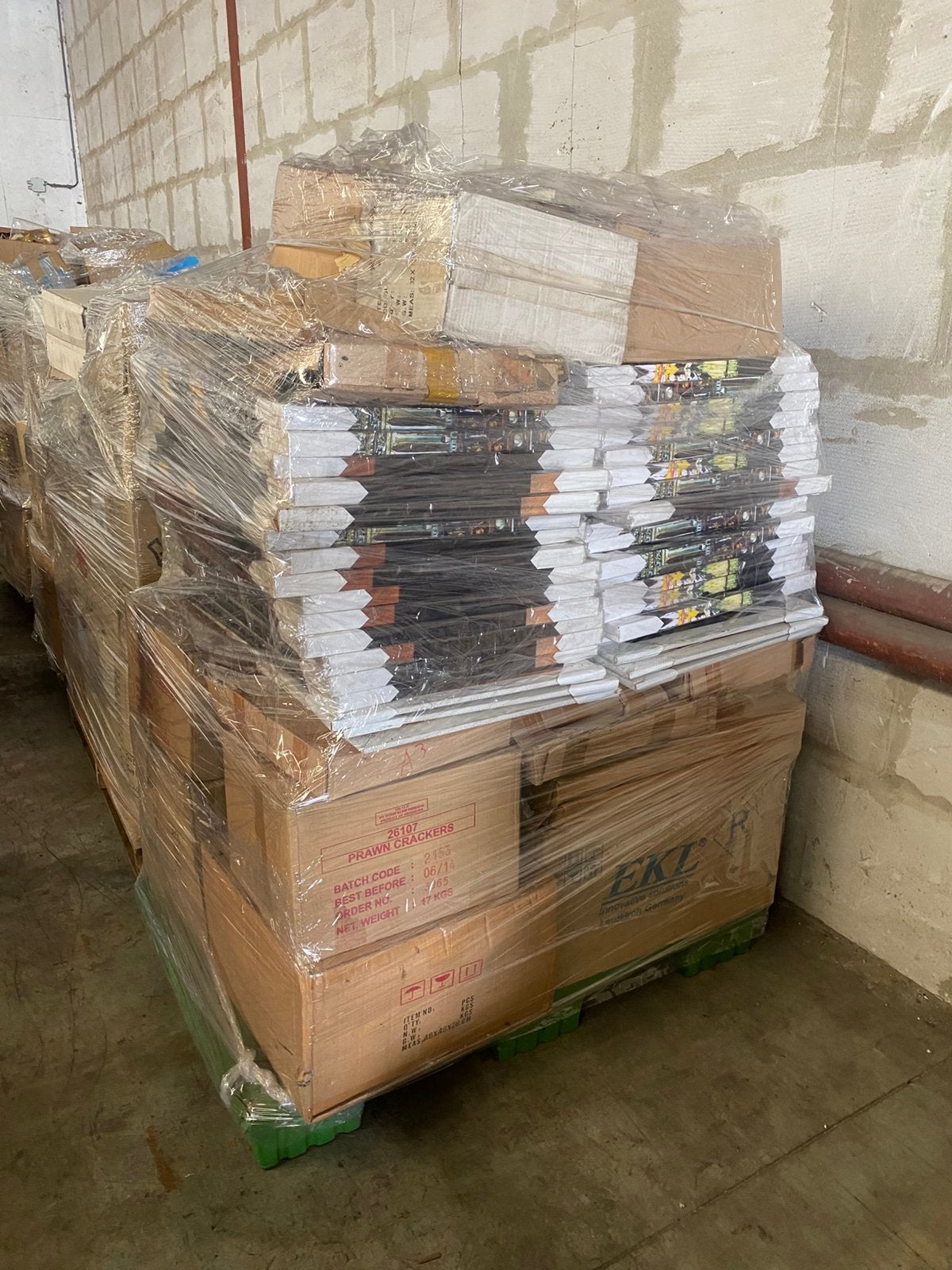 restpartij 8 pallets goederen voor markt winkel moet weg, Ophalen, 100 cm of meer, 60 cm of meer, Overige typen