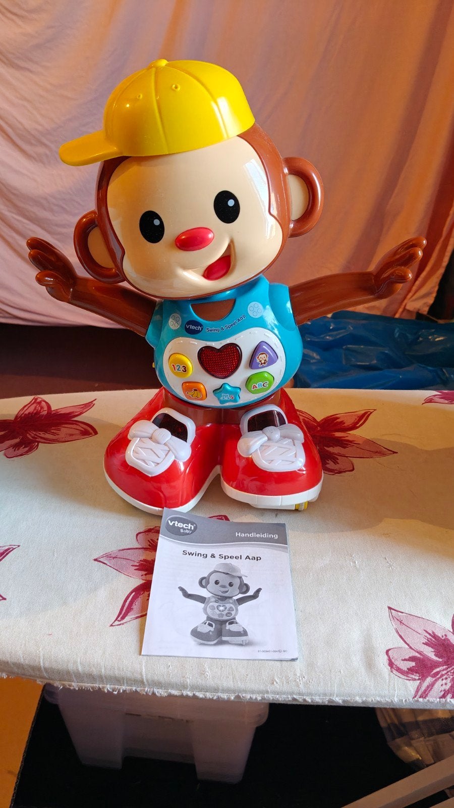 VTech Swing & Speel Aap, Kinderen en Baby's, Ophalen, Zo goed als nieuw, 6 maanden tot 2 jaar