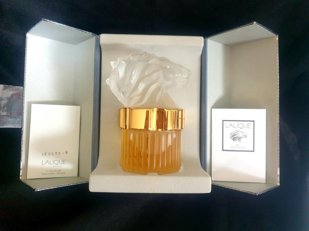 Lalique Pour Homme "Lion" , Antiek en Kunst, Ophalen of Verzenden