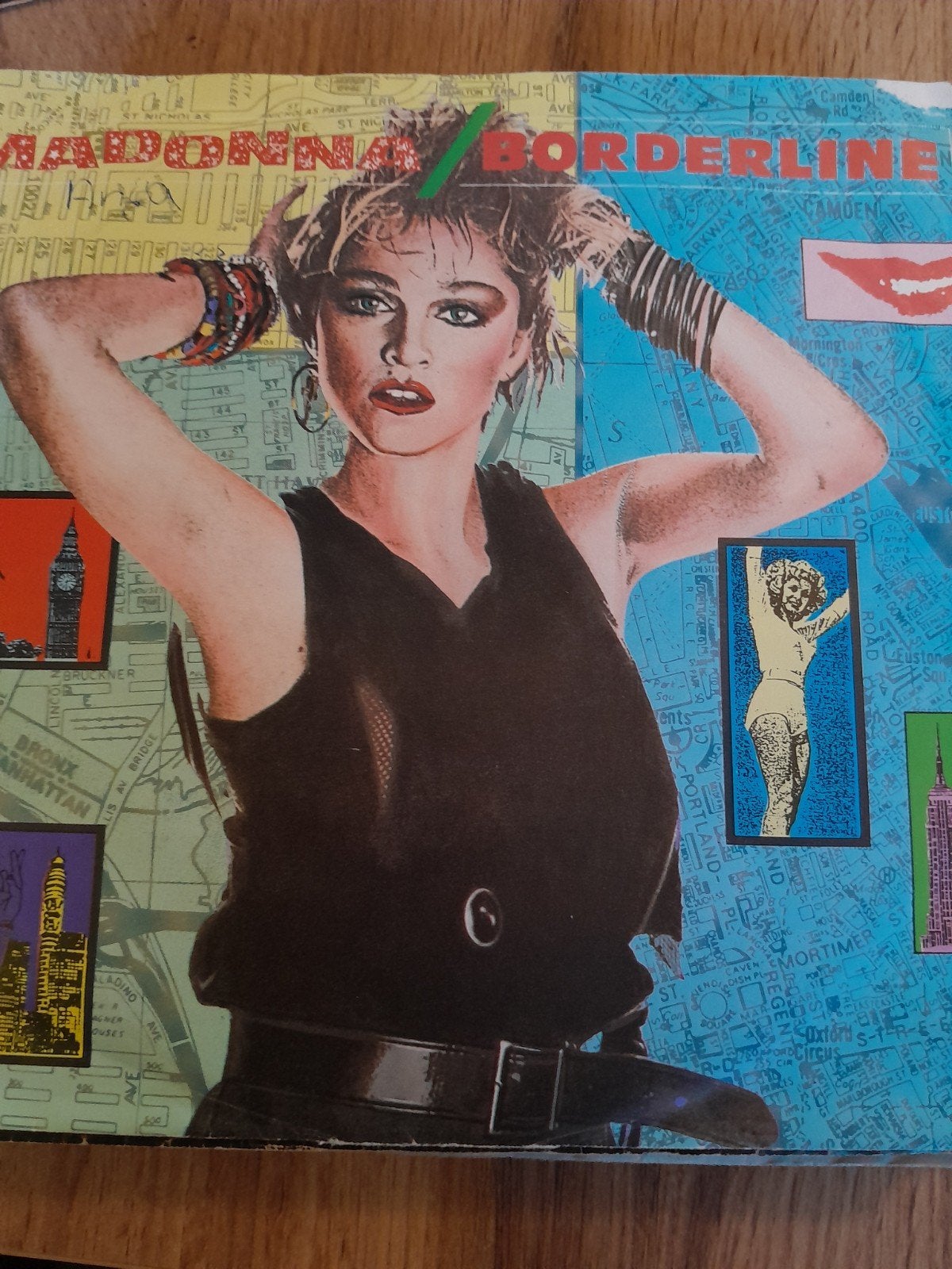 Madonna 7inch borderline, Cd's en Dvd's, Ophalen of Verzenden, Zo goed als nieuw, Pop