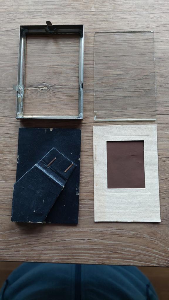 Vintage fotolijstje, Antiek en Kunst, Ophalen of Verzenden