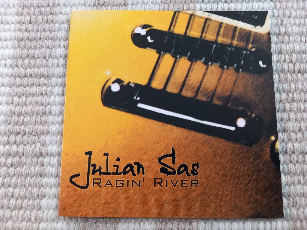 CD Julian Sas - Ragin' river (2002), Ophalen of Verzenden, Zo goed als nieuw, Bluesrock