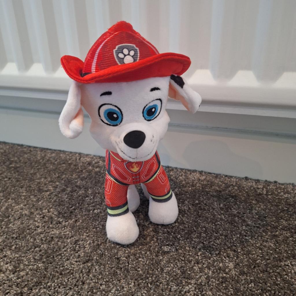 Paw Patrol Marshall knuffel - Brandweerhond, Overige merken, Zo goed als nieuw, Klein (minder dan 20 cm), Paw Patrol