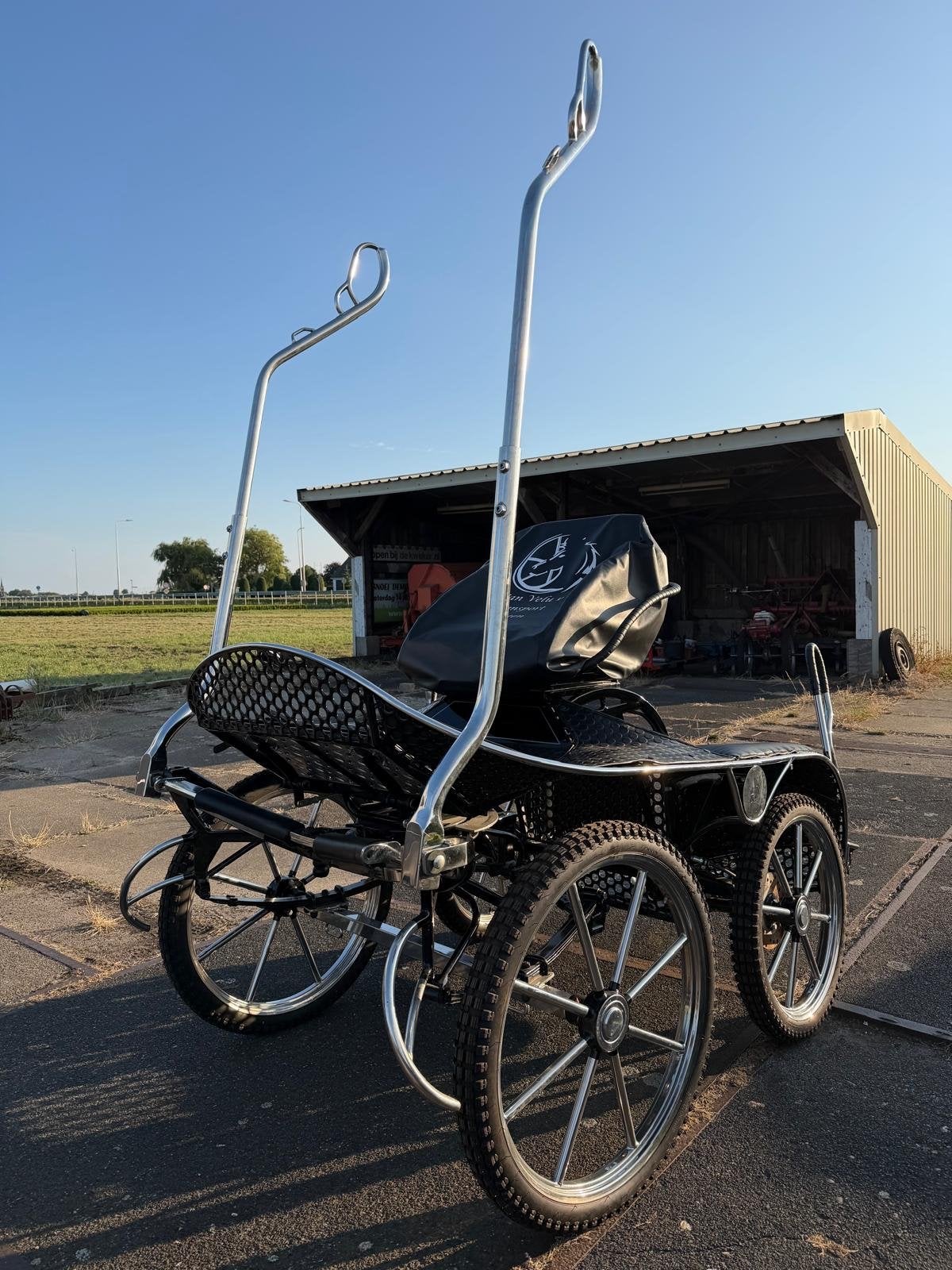 Nieuwe marathonwagen Leica grote pony/paard, Dieren en Toebehoren, Rijtuigen en Koetsen, Nieuw, Marathonwagen