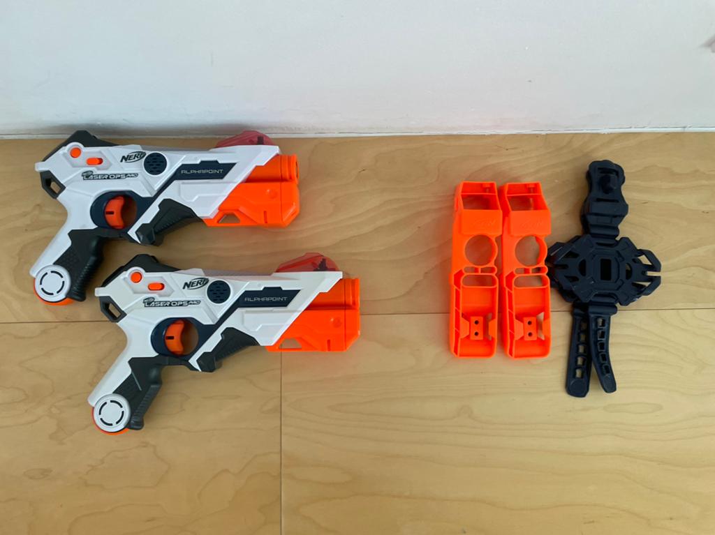 Nerf laser game set, Ophalen of Verzenden