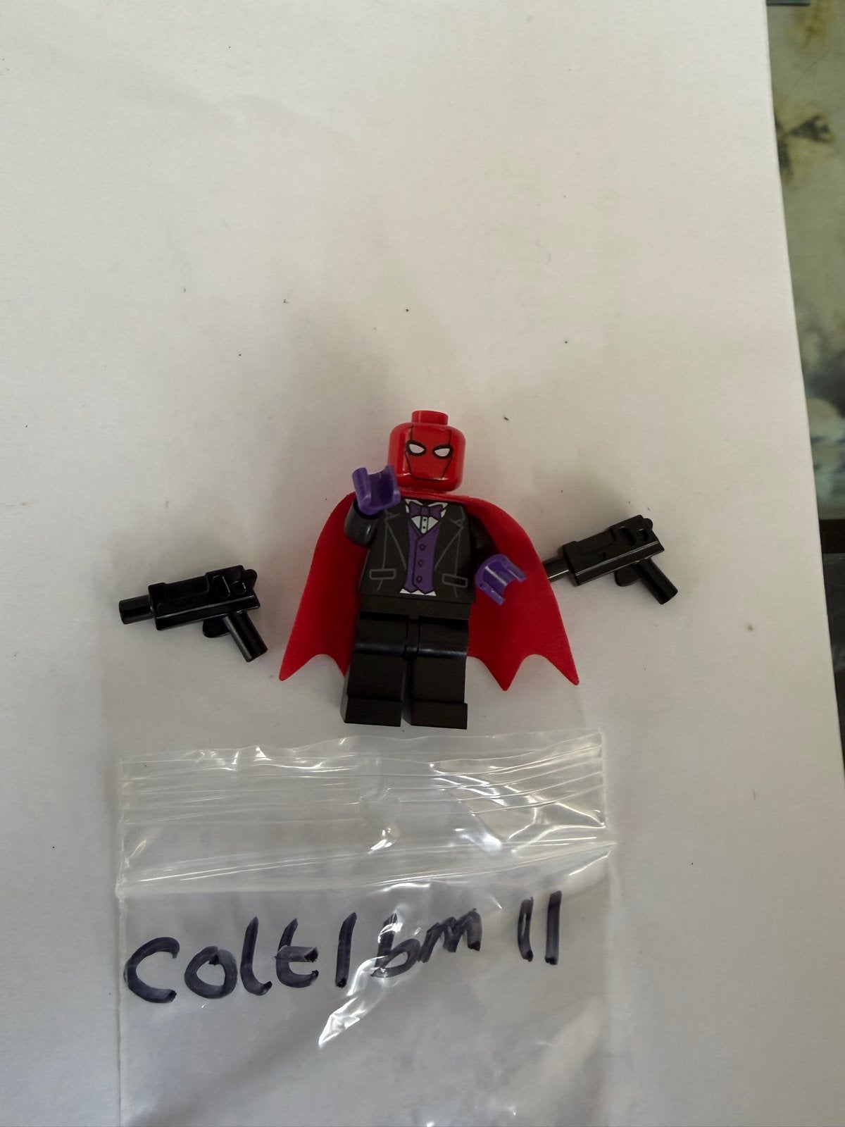 LEGO Batman Movie Red Hood Minifiguur - Serie 1, Ophalen of Verzenden, Zo goed als nieuw
