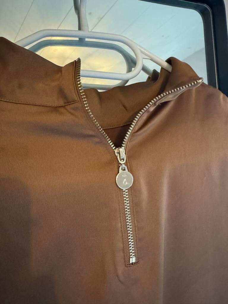 Bruine Dante 6 shirt zachte stof maat 1, Bruin, Ophalen of Verzenden, Zo goed als nieuw, Korte mouw