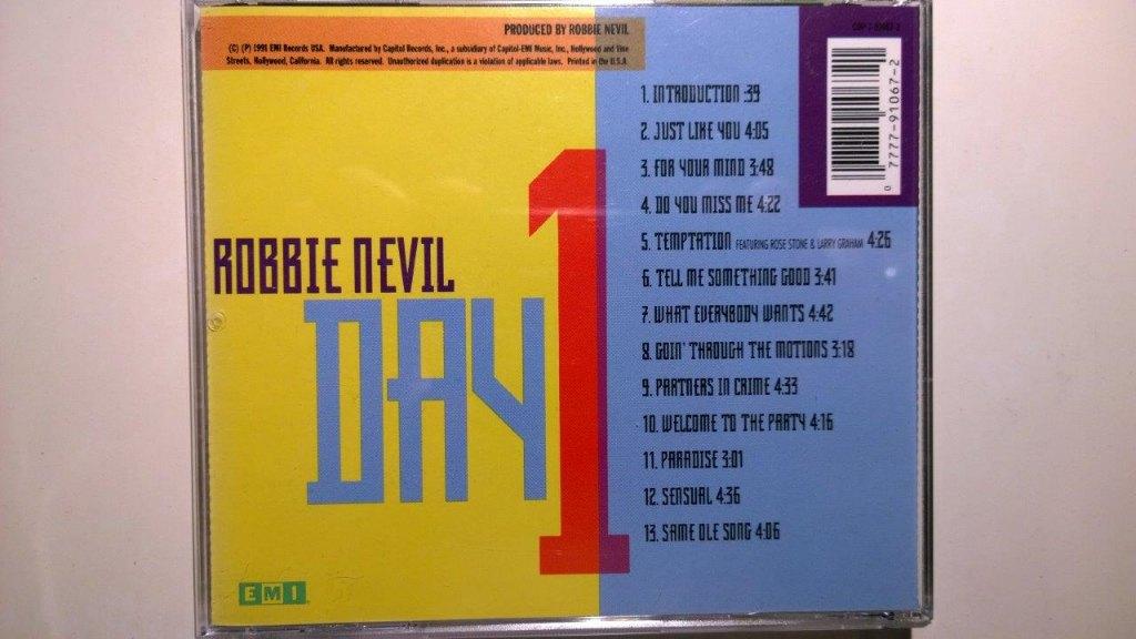 Robbie Nevil - Day 1, Ophalen of Verzenden, Zo goed als nieuw, Poprock