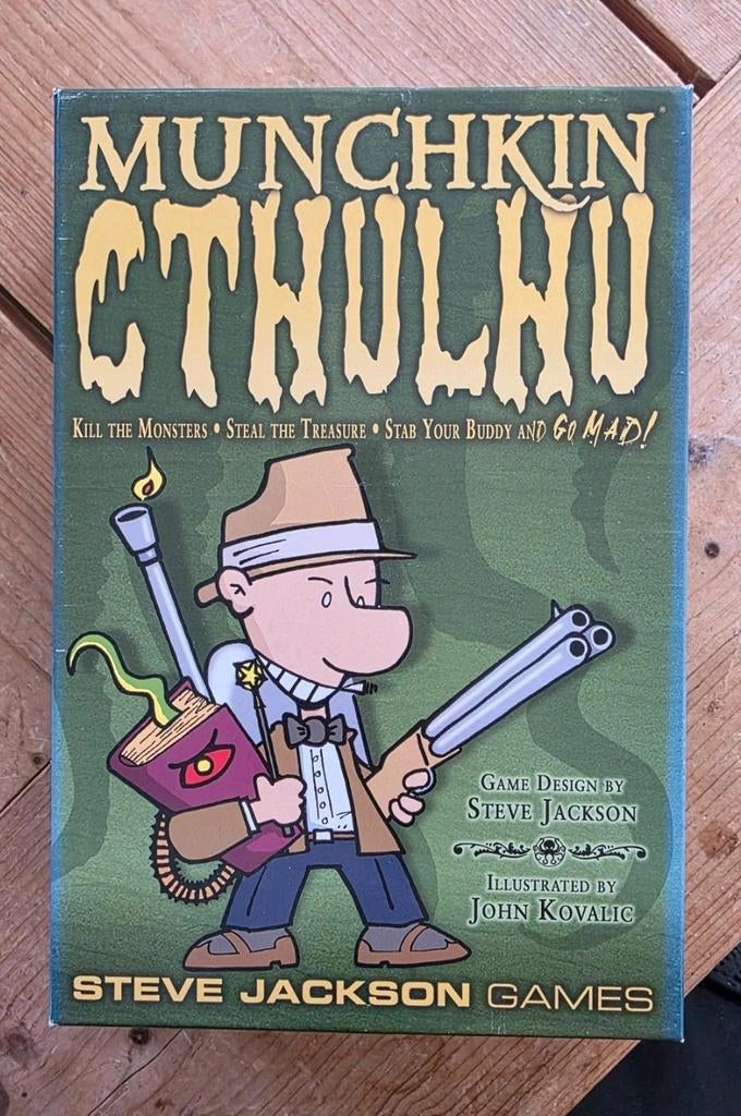 Kaartspel Munchkin Cthulhu, Hobby en Vrije tijd, Gezelschapsspellen | Kaartspellen, Ophalen of Verzenden