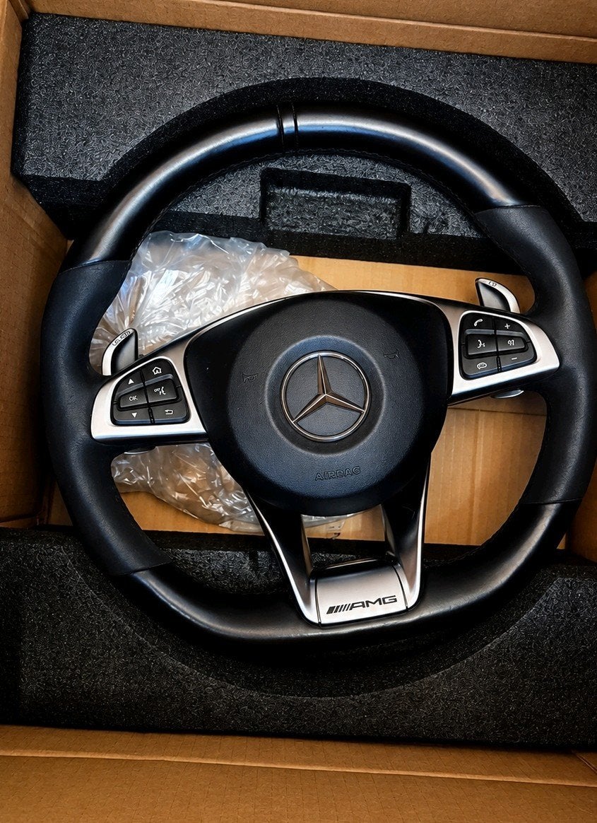 Mercedes C43 amg stuur met airbag, Auto-onderdelen, Besturing, Ophalen of Verzenden