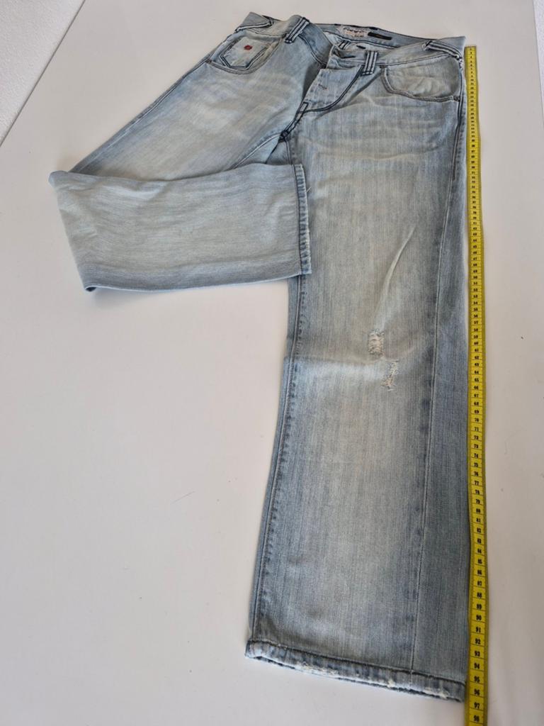 Y2K Vintage Energie Jeans - Lichtblauw, W33 L34, Energie, Blauw, Ophalen of Verzenden, W33 - W34 (confectie 48/50)
