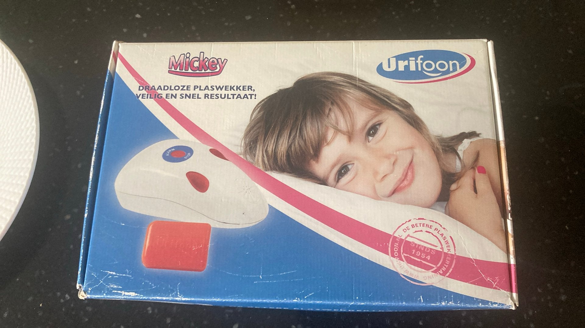 Mickey urifoon plaswekker, Ophalen of Verzenden, Zo goed als nieuw
