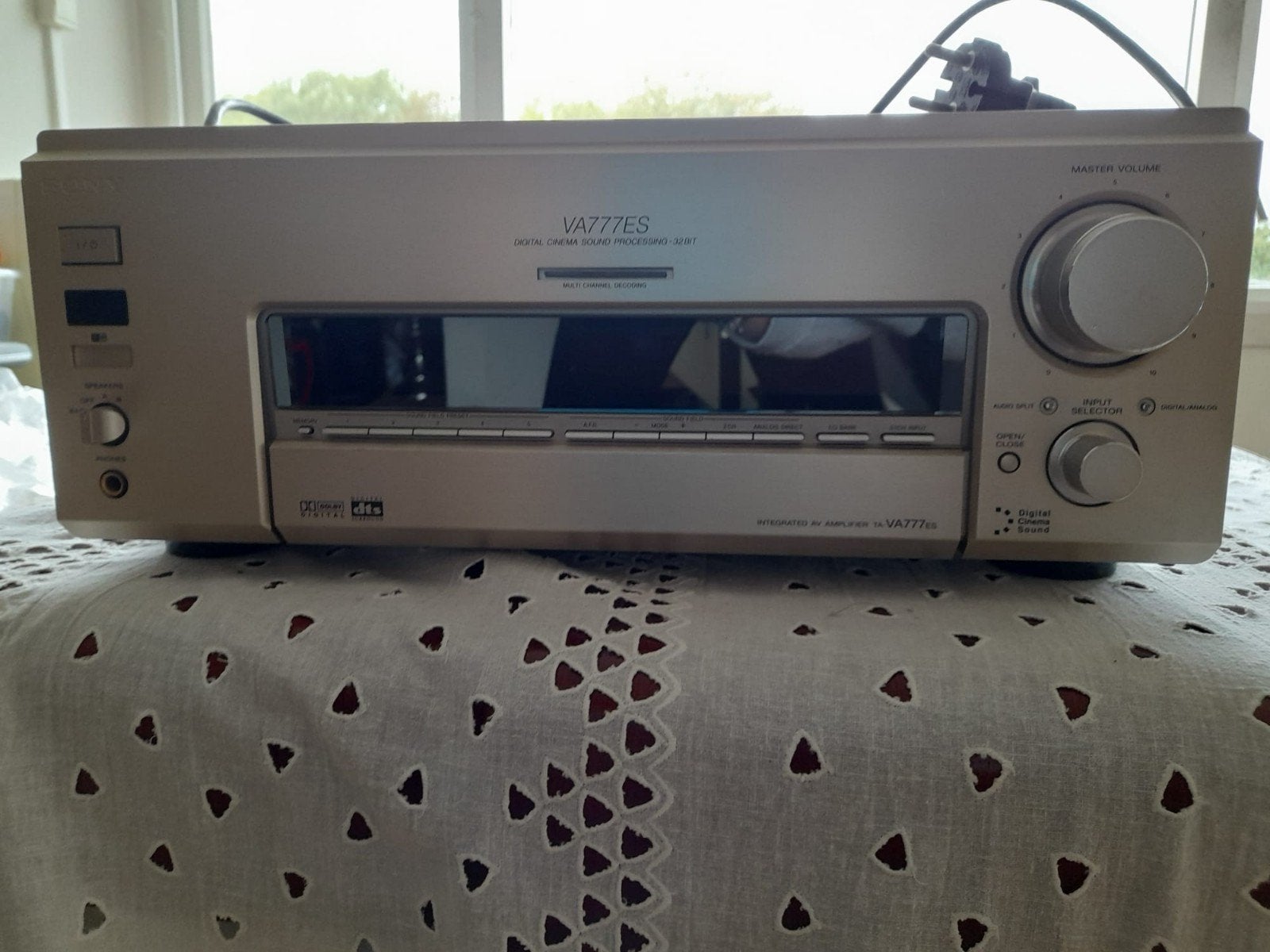 Sony TA-VA777ES High-End 5.1 Kanaals AV Versterker, Ophalen, Zo goed als nieuw, 60 tot 120 watt, Sony