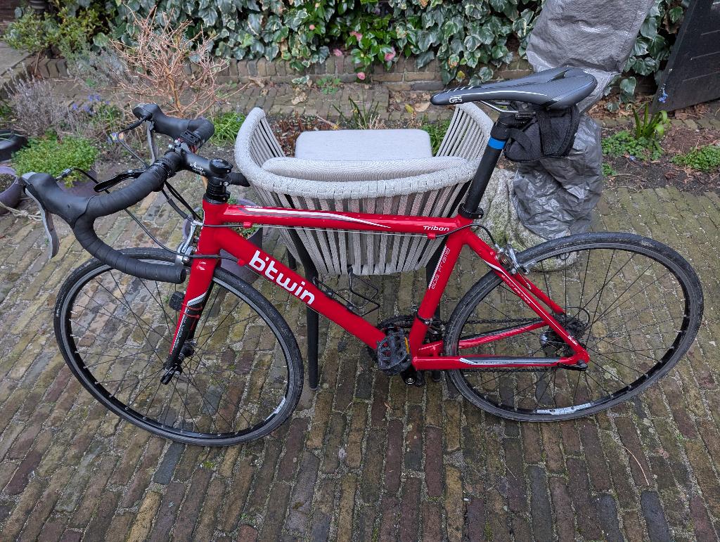B'twin Triban 3 kinderracefiets 2 stuks te koop, Fietsen en Brommers, Fietsen | Racefietsen, Gebruikt, Aluminium, Overige maten