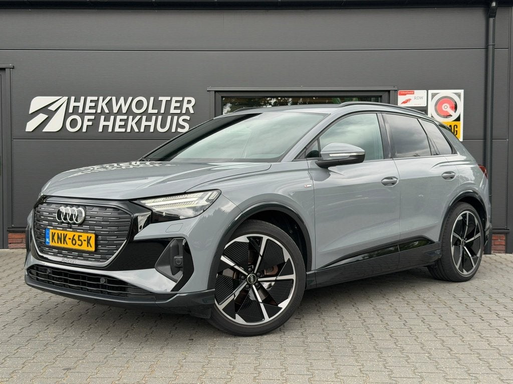 Audi Q4 e-tron 40 S-Line Competition 77 kWh | Camera | ACC |, Auto's, Audi, Automaat, 0 cilinders, Gebruikt, 520 km