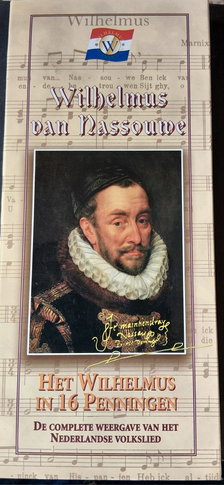 "Muntset het Wilhelmus in 16 penningen", Postzegels en Munten, Verzenden, Koningin Wilhelmina, Overige waardes, Setje