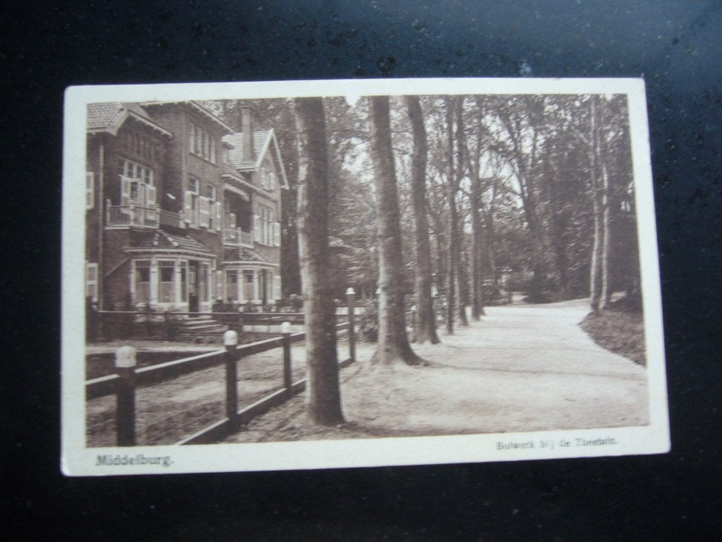 MIDDELBURG  =  BOLWERK BIJ DE THEETUIN, Ophalen of Verzenden, 1920 tot 1940, Ongelopen, Zeeland