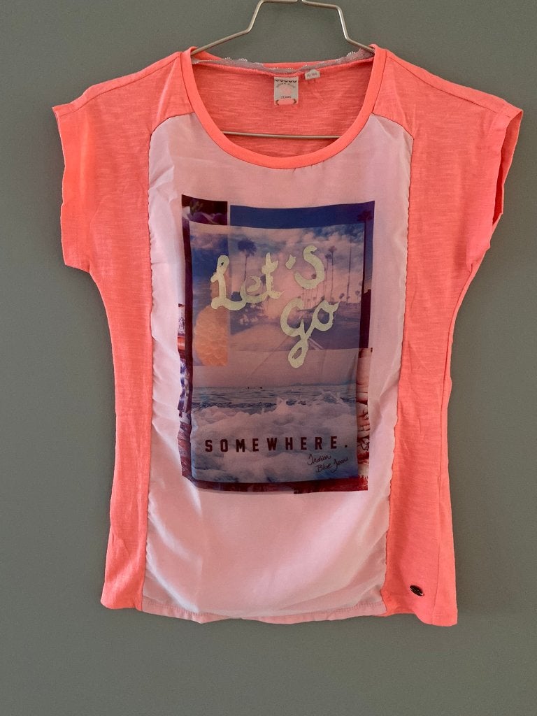 Prachtig T-shirt van Indian Blue Jeans in maat 164, Kinderen en Baby's, Kinderkleding | Maat 164, Meisje, Ophalen of Verzenden