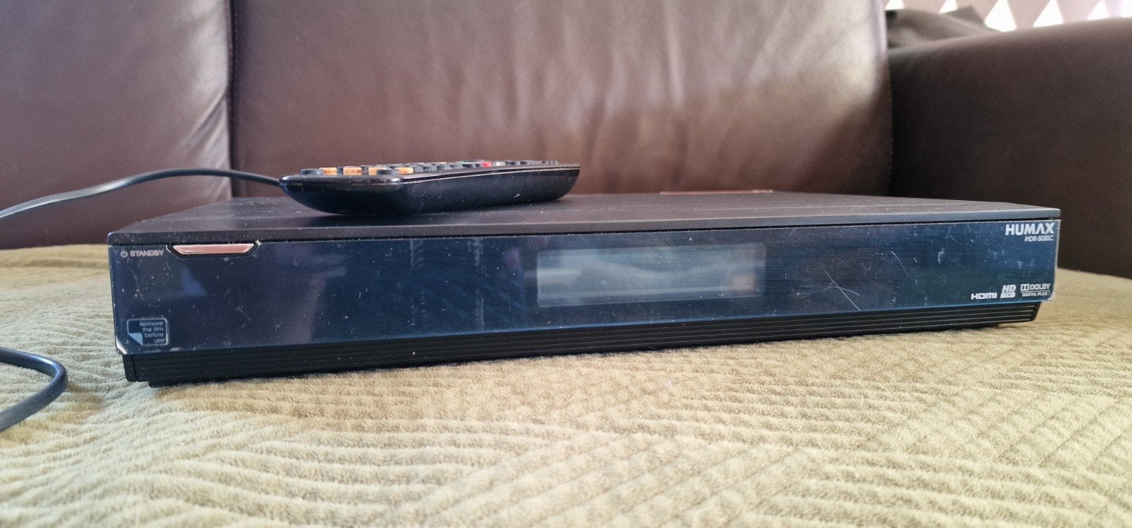 Humax iHDR-5200C digitale decoder met afstandsbediening, Ophalen of Verzenden, Gebruikt, Decoder