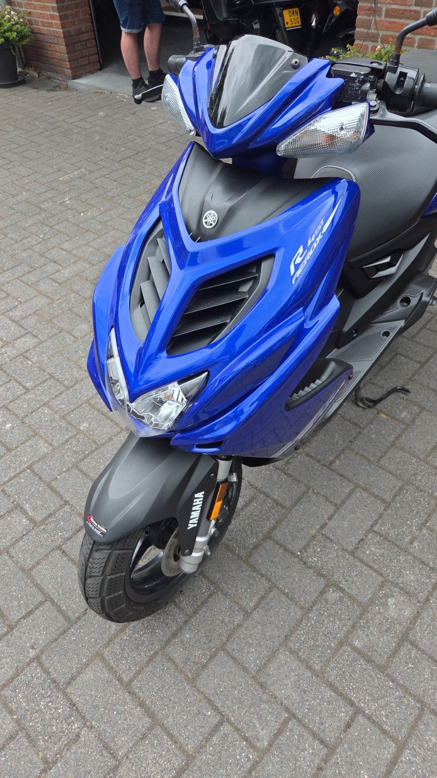 Yamaha Aerox Scooter - Blauw,, Ophalen, Aerox, Maximaal 45 km/u, Zo goed als nieuw