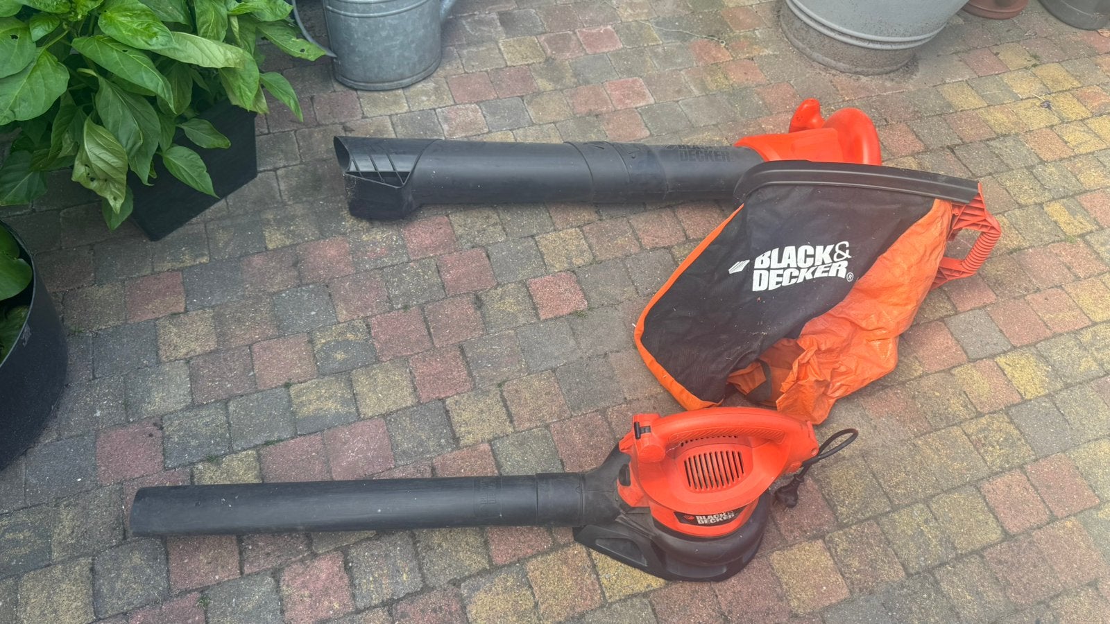 Black and decker Blad/Zuiger, Gebruikt, Met opvangzak, Handgedragen, Ophalen of Verzenden