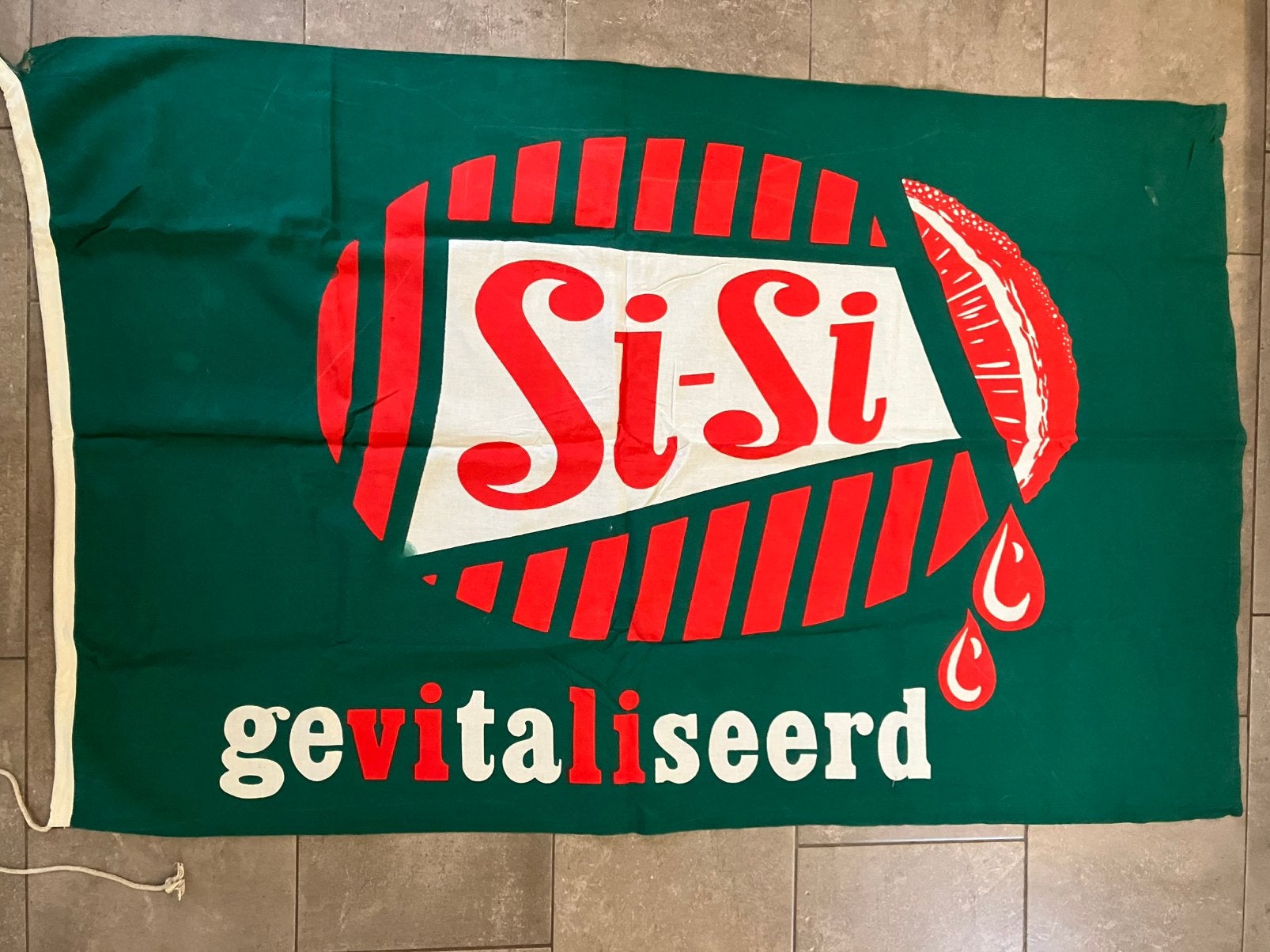 Vintage SiSi vlag, Ophalen of Verzenden, Gebruikt, Overige typen