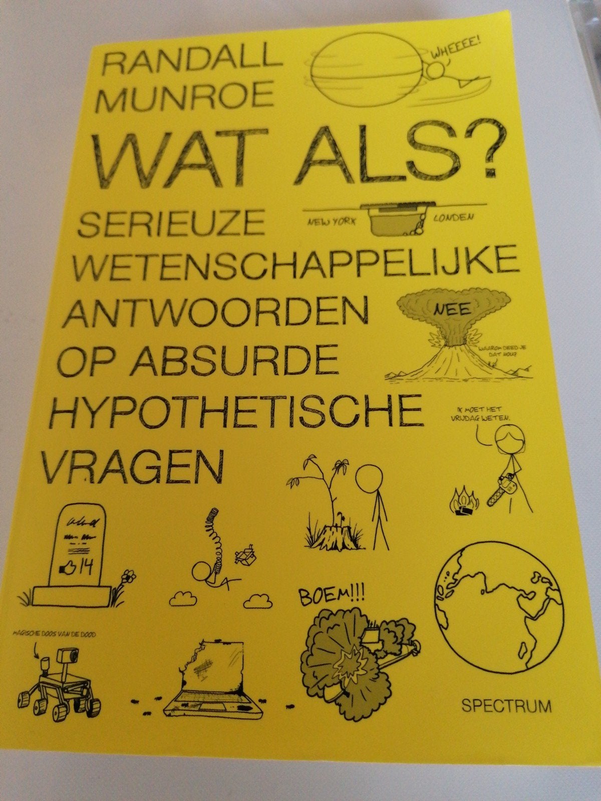 Wat als? - Randall Munroe, Randall Munroe, Ophalen of Verzenden, Zo goed als nieuw, Natuurwetenschap