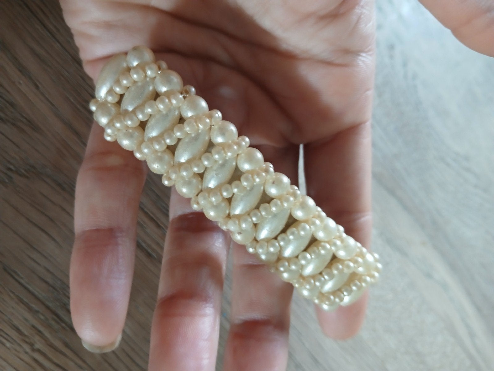 Vintage haarspeld (bruiloft), Sieraden, Tassen en Uiterlijk, Ophalen of Verzenden, Zo goed als nieuw, Haarspeld