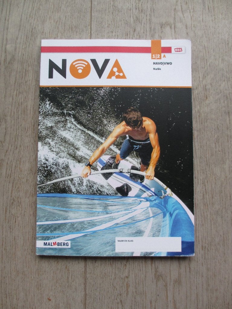 NOVA natuur-/scheikunde schoolboek 1-2 HAVO|VWO – deel A, Boeken, Gelezen, VWO, Natuurkunde, Malmberg