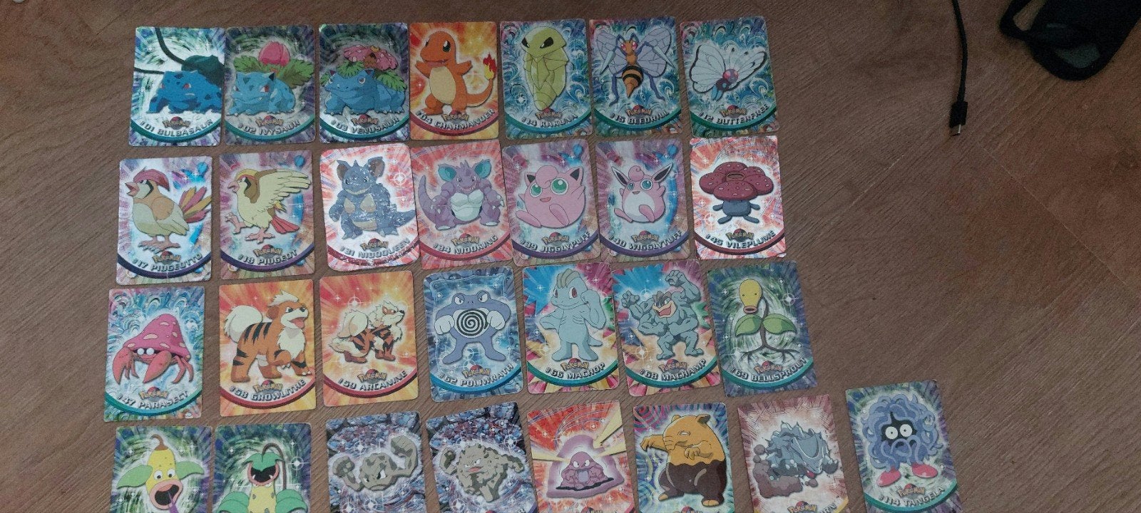 29 Tops Pokemon Kaarten (1999), Ophalen of Verzenden