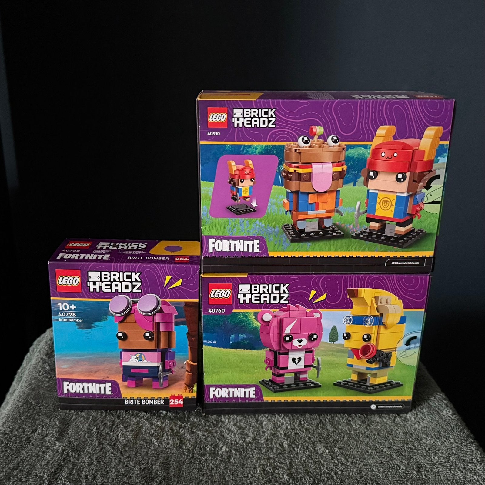 3 Lego Fornite Sets 40910 40760 40728, Lego, Nieuw, Ophalen of Verzenden, Complete set