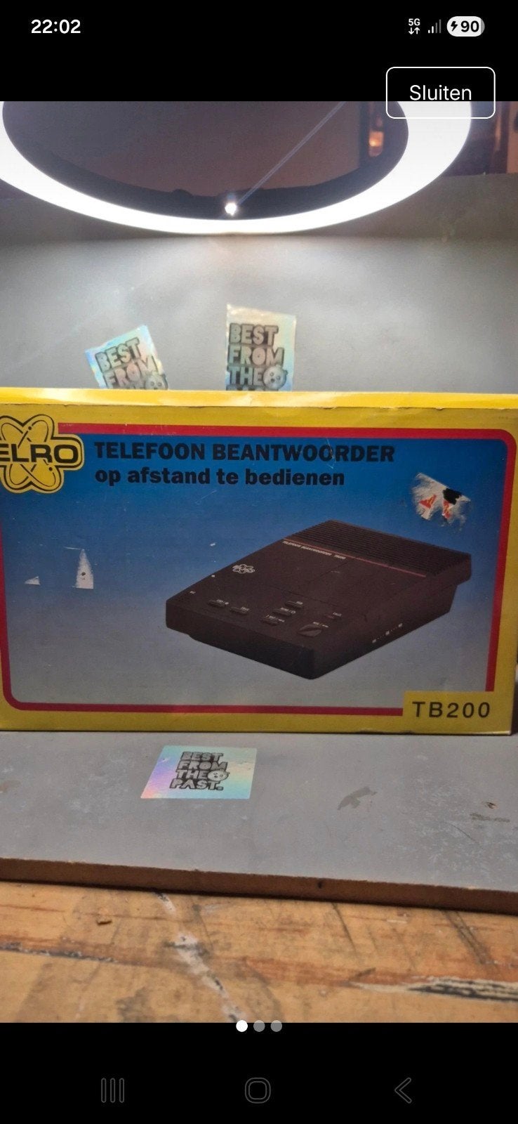 Elro Telefoon Beantwoorder TB200 - Nieuw in doos, Ophalen of Verzenden