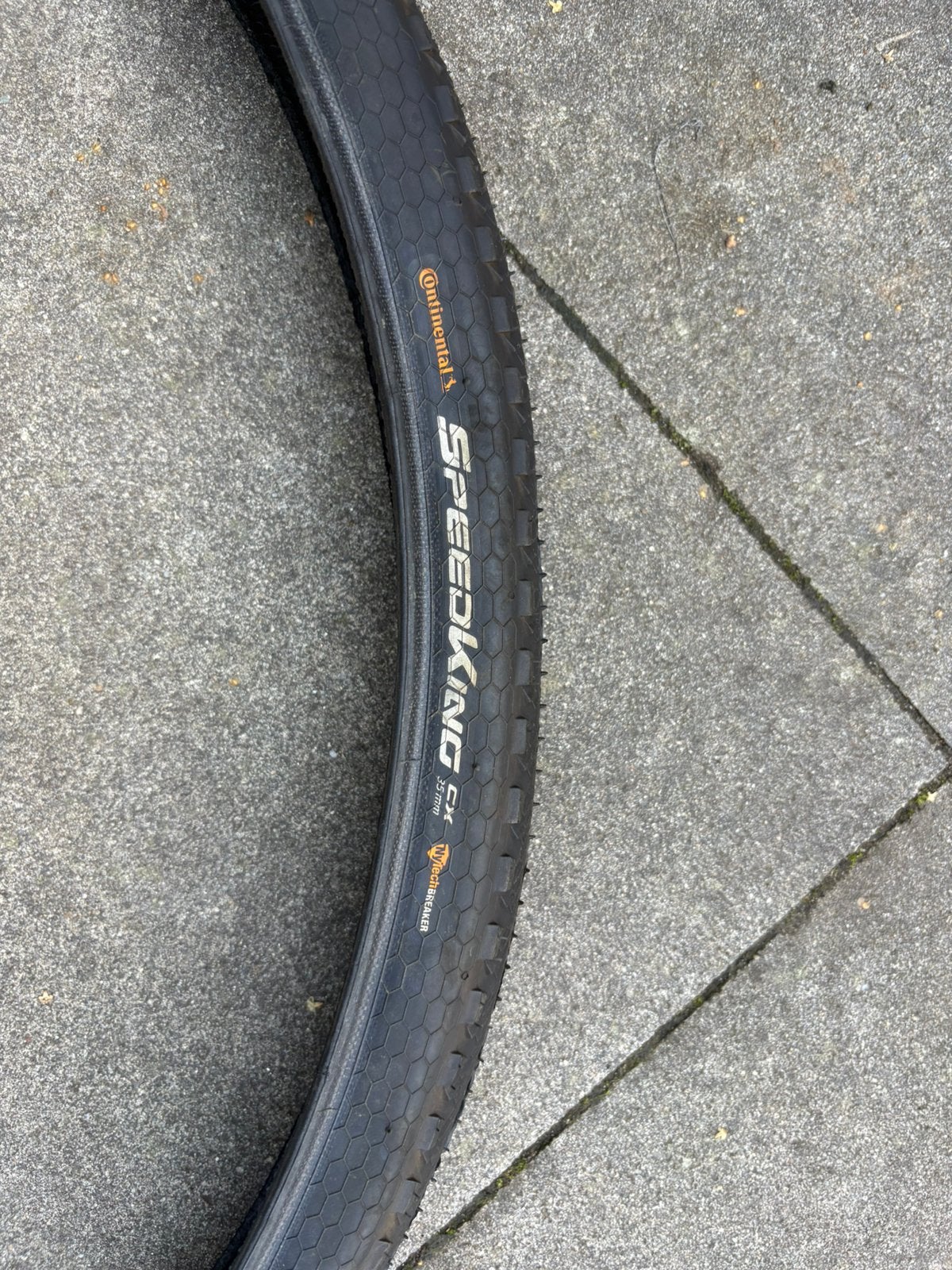 Continental SpeedKing 35 mm gravel, Ophalen of Verzenden, Zo goed als nieuw, Band