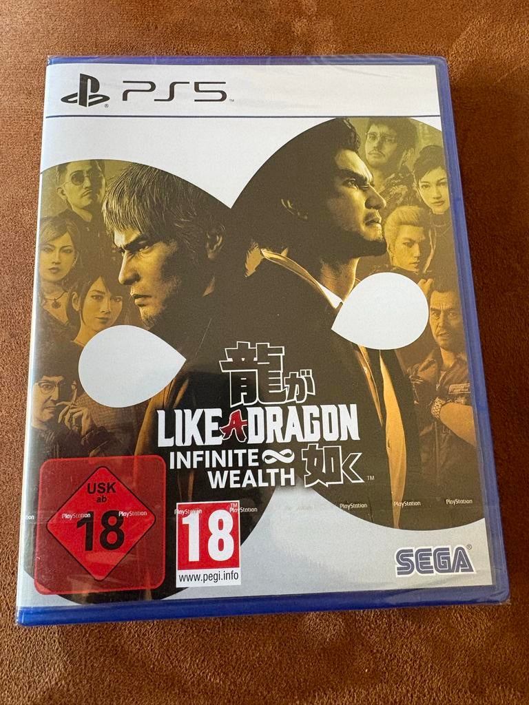 PS5 Like a Dragon: Infinite Wealth - Nieuw in verpakking, Vanaf 18 jaar, 1 speler, Nieuw, Ophalen of Verzenden
