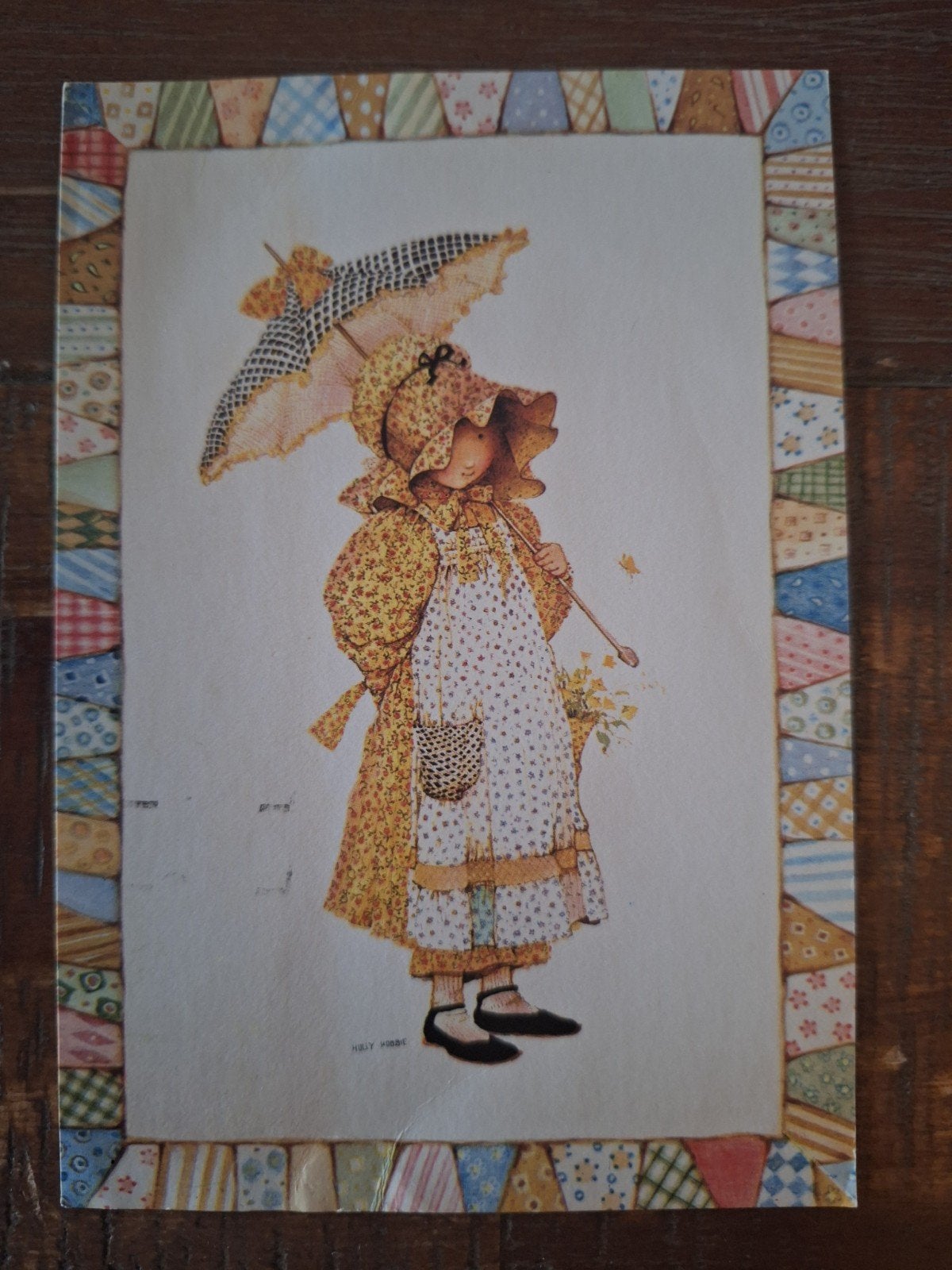 Vintage Ansichtkaart - Holly Hobbie, Ophalen of Verzenden, Gelopen, Kinderen