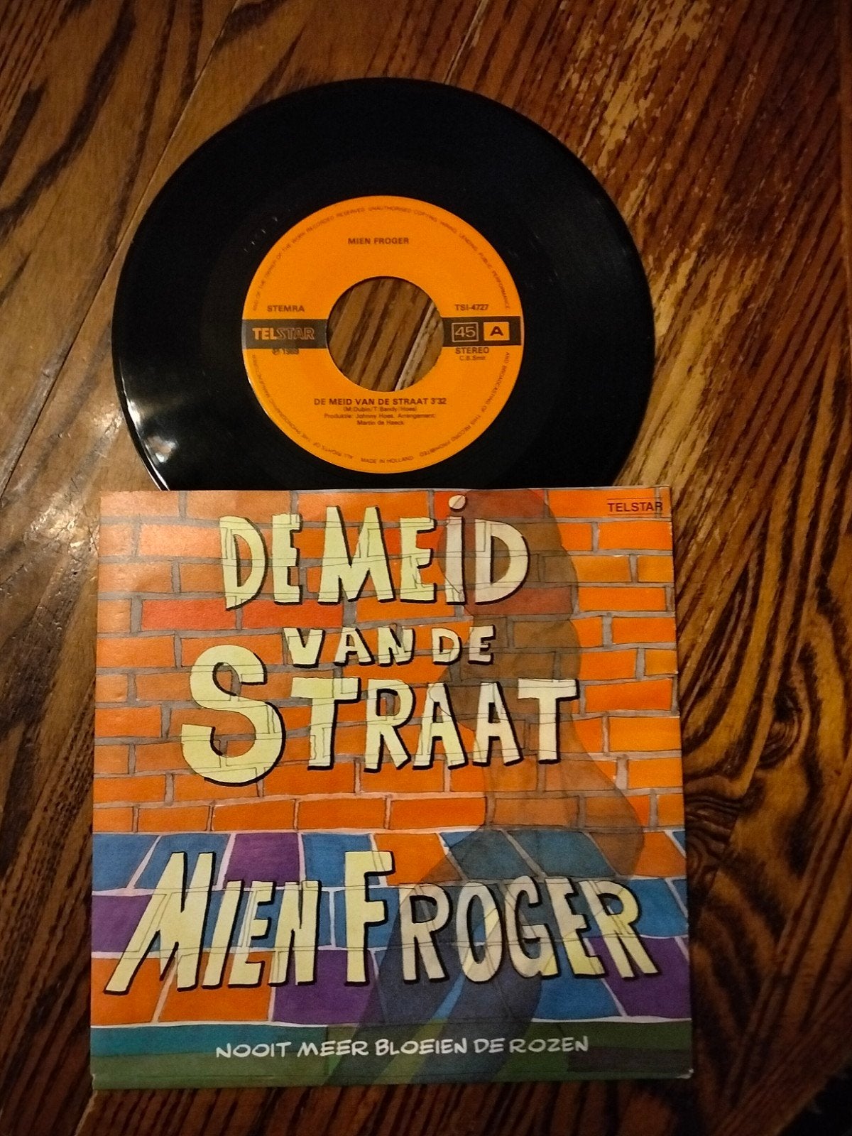 Mien froger, Cd's en Dvd's, Vinyl | Nederlandstalig, Ophalen of Verzenden, Zo goed als nieuw, Overige formaten, Levenslied of Smartlap