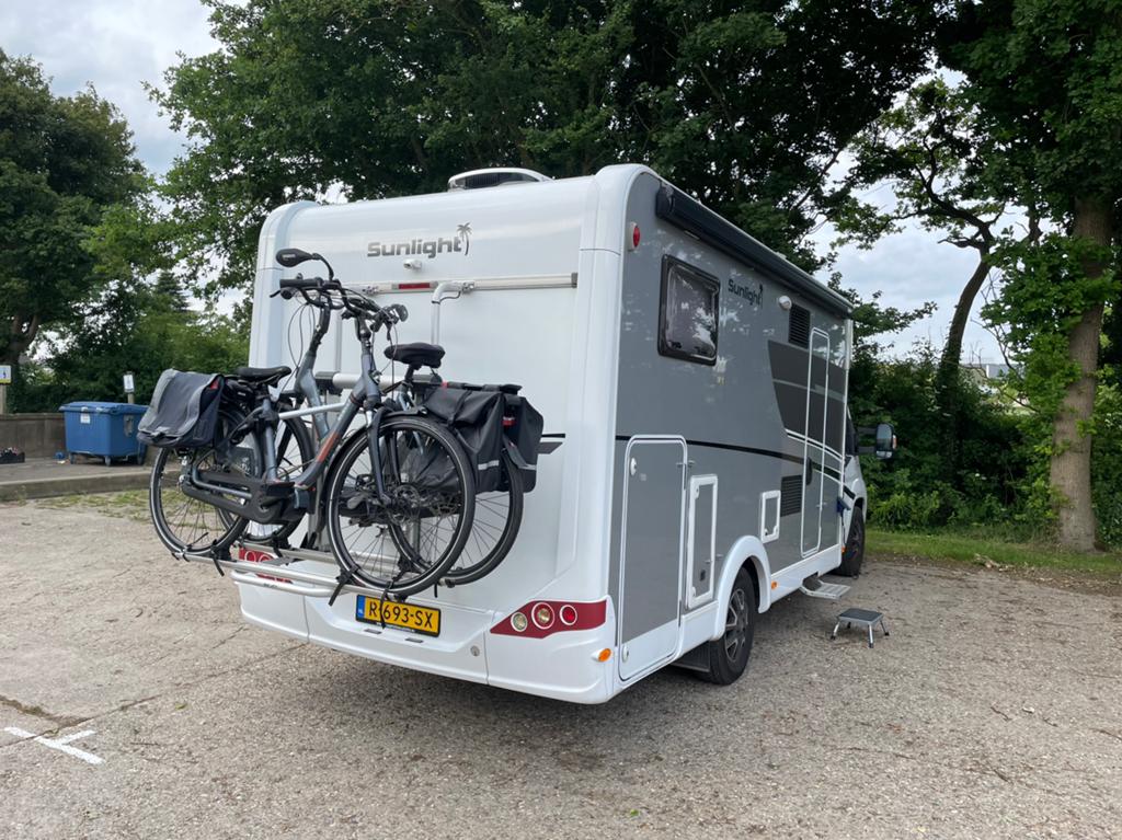 BR Fietslift voor camper en caravan, Ophalen, Zo goed als nieuw