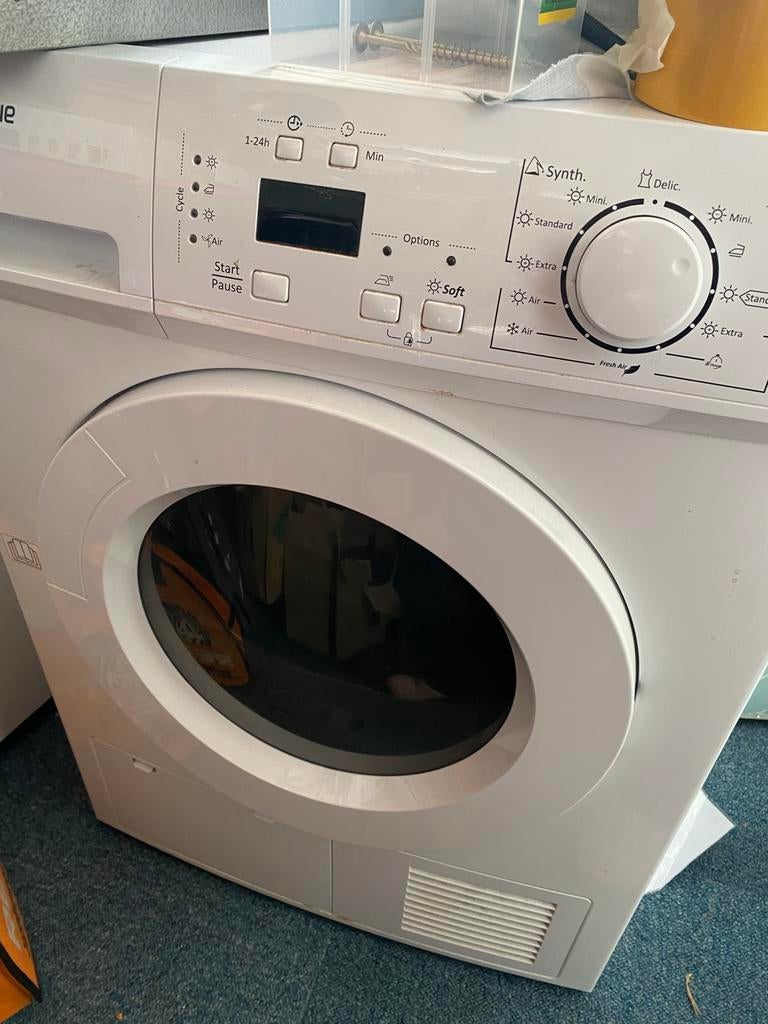Wasdroger, Proline, 7 kg, Witgoed en Apparatuur, Ophalen, Zo goed als nieuw, Luchtafvoer, Minder dan 85 cm