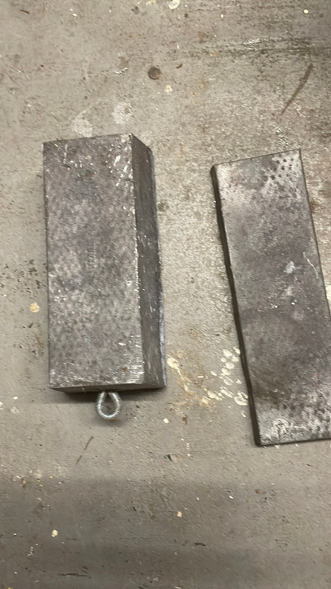 Ballast blokken, Ophalen of Verzenden, Gebruikt, Overige typen, Zeilboot of Motorboot