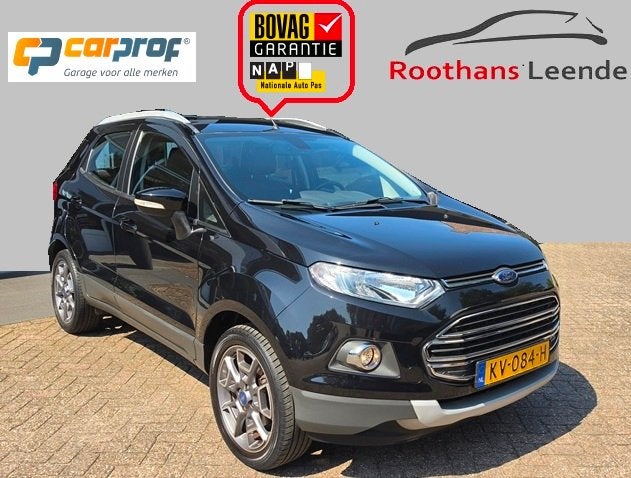 FORD Ecosport 1.0 125PK EcoBoost Titanium Navi + Trekhaak, Auto's, Voorwielaandrijving, 125 pk, Gebruikt, Ecosport