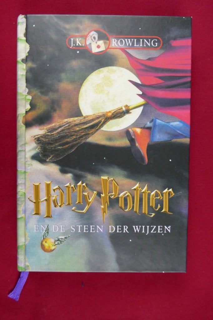Harry Potter en de steen der wijzen, Ophalen of Verzenden, Gelezen, J.K. Rowling