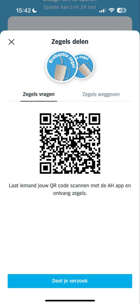 AH Brabantia zegels, Hobby en Vrije tijd, Spaarzegeltjes, Ophalen